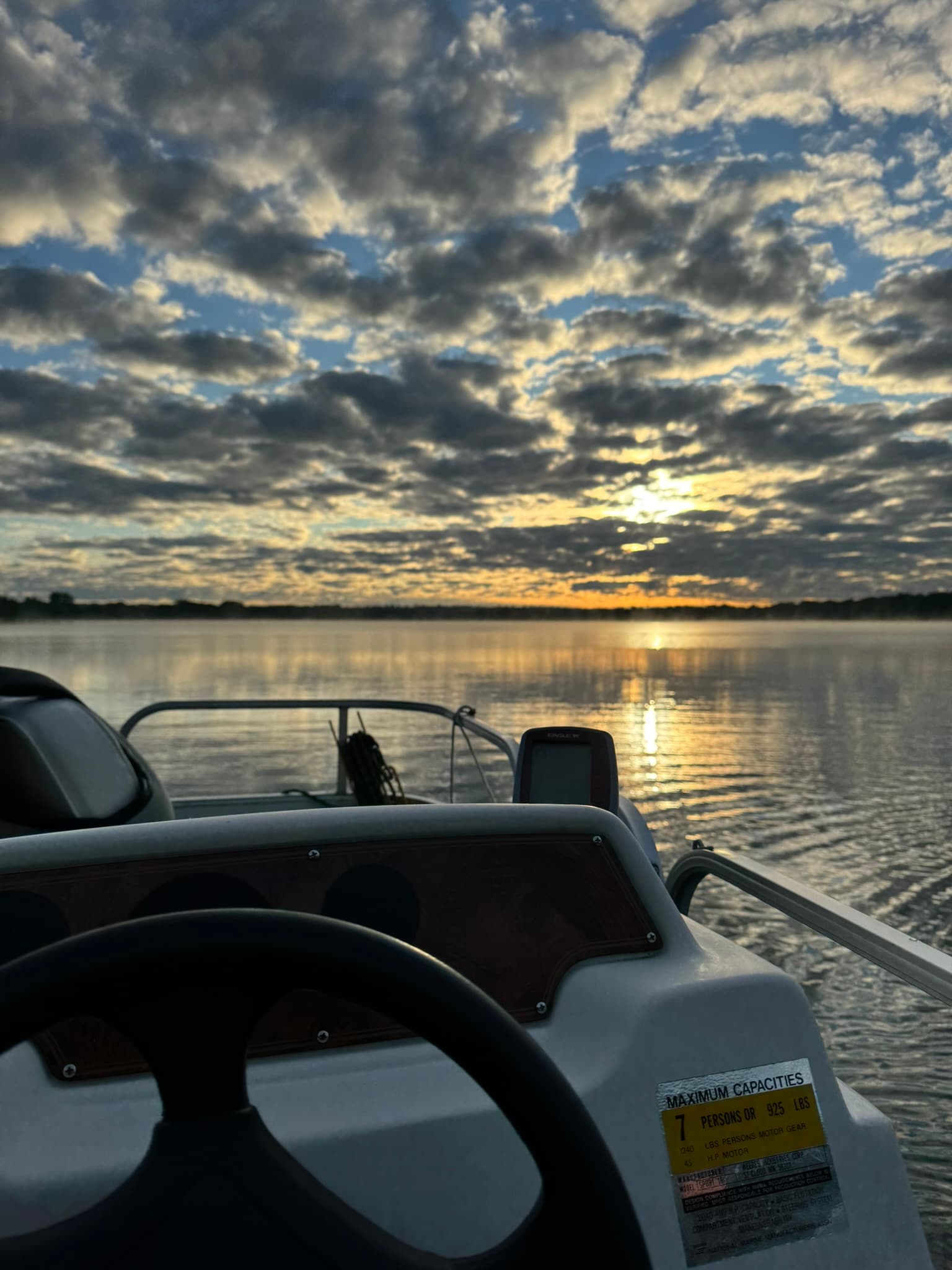 Sunset on Pelican Lake
